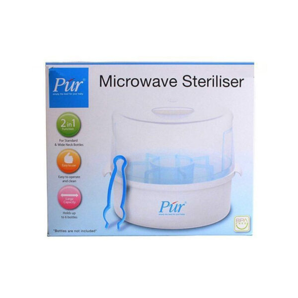 pur-microwave-sterilizer-01 مشخصات٬ قیمت خرید ظرف استریل کننده مایکروویو پیور Pur در فروشگاه سیسمونی ارمغان کودک - کیدز