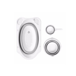 قیمت و خرید وان حمام آکاردئونی نوزاد 5 تکه Bebekevi در فروشگاه سیسمونی, پوشاک و اسباب بازی کودک و نوزاد ارمغان کیدز