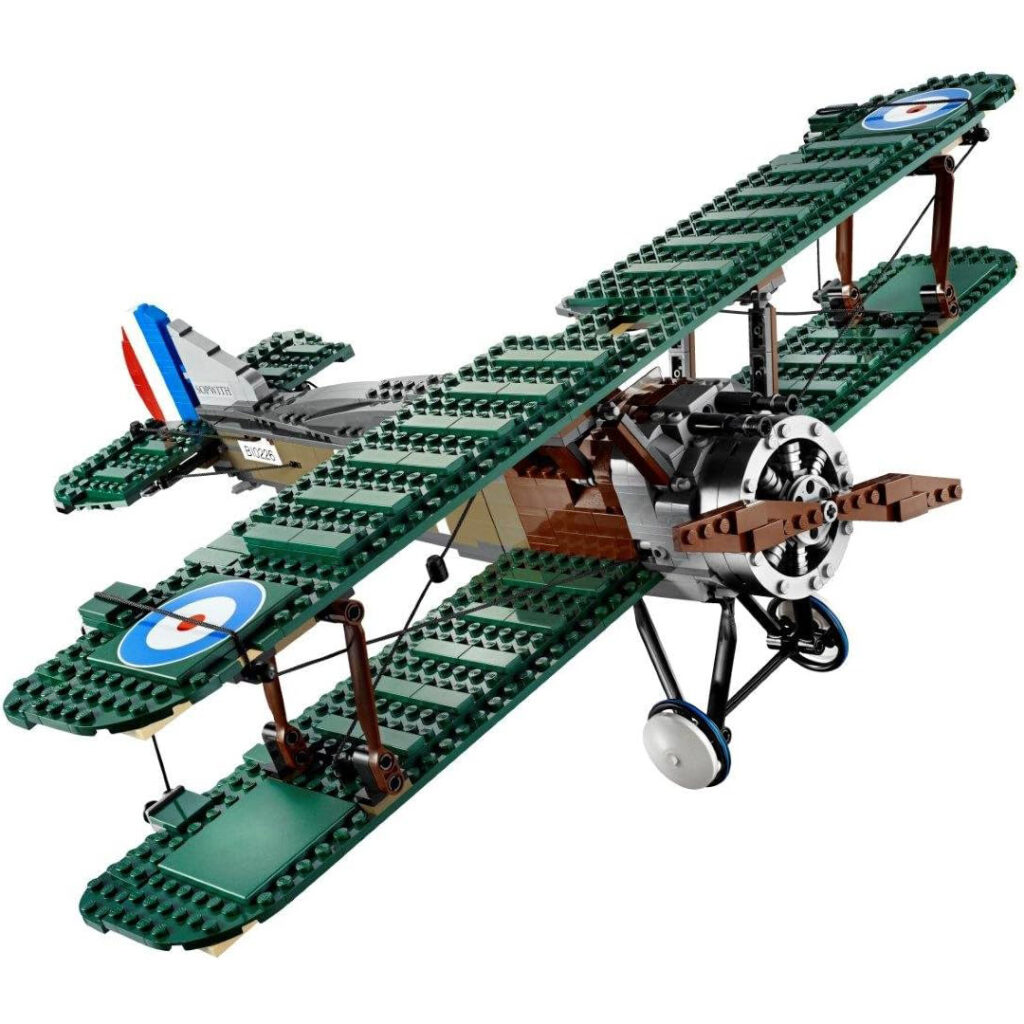 لگوی هواپیما اصل لگوی اصل هواپیما قدیمی ملخی تک موتوره اسباب بازی کد آیتم 10226