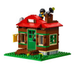 کریرتور لگوی کلبه کنار دریاچه مدل سه در یک لگوی اصلی ساخت دانمارک