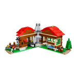 کریرتور لگوی کلبه کنار دریاچه مدل سه در یک لگوی اصلی ساخت دانمارک