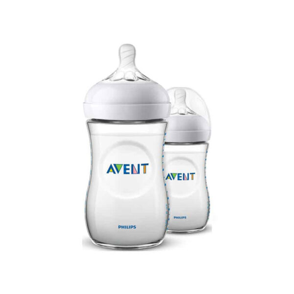 philips-avent-natural-260ml-01 قیمت و خرید شیشه شیر طلقی 1+ ماه نچرال فیلیپس اونت philips avent ظرفیت 260 میل دو عددی در فروشگاه سیسمونی, پوشاک و اسباب بازی کودک و نوزاد ارمغان کیدز