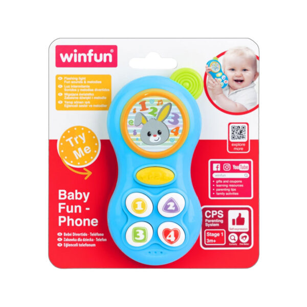 winfun-baby-fun-phone-01 قیمت و خرید دندانگیر طرح موبایل کودک وین فان | winfun در فروشگاه سیسمونی, پوشاک و اسباب بازی کودک و نوزاد ارمغان کیدز