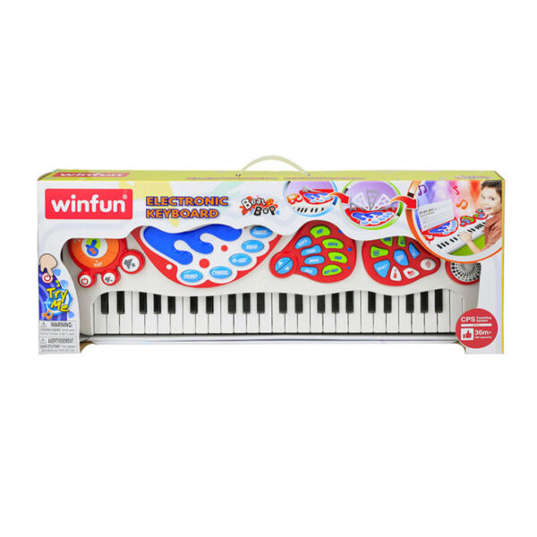 قیمت و خرید کیبورد موزیکال 49 کلید وین فان | winfun در فروشگاه سیسمونی, پوشاک و اسباب بازی کودک و نوزاد ارمغان کیدز