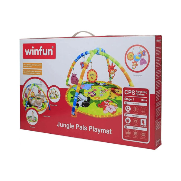 قیمت و خرید تشک بازی نوزاد طرح جنگل وین فان | winfun در فروشگاه سیسمونی, پوشاک و اسباب بازی کودک و نوزاد ارمغان کیدز