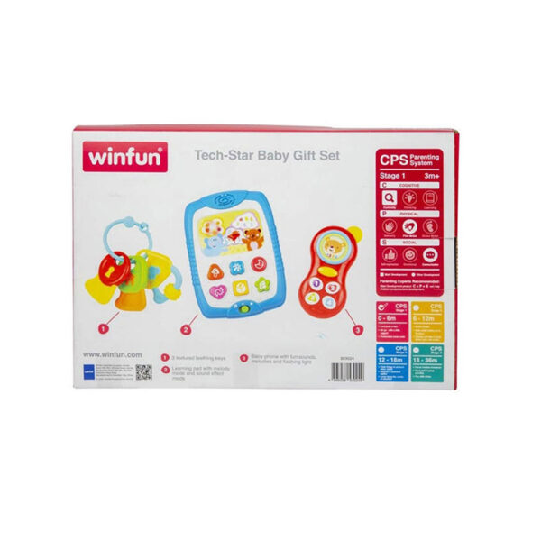 قیمت و خرید ست تبلت و دندانگیر طرح موبایل و کلید وین فان | winfun در فروشگاه سیسمونی, پوشاک و اسباب بازی کودک و نوزاد ارمغان کیدز