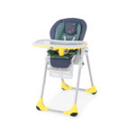 صندلی غذای کودک POLLY 2 IN 1 طرح جین | chicco HIGHCHAIR DENIM