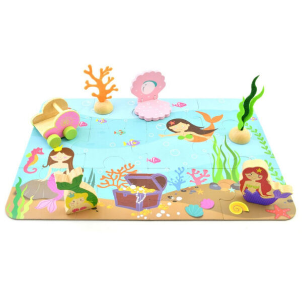 قیمت و خرید ست بازی پری دریایی چوبی پیکاردو با کیف فلزی در فروشگاه سیسمونی, پوشاک و اسباب بازی کودک و نوزاد ارمغان کیدز