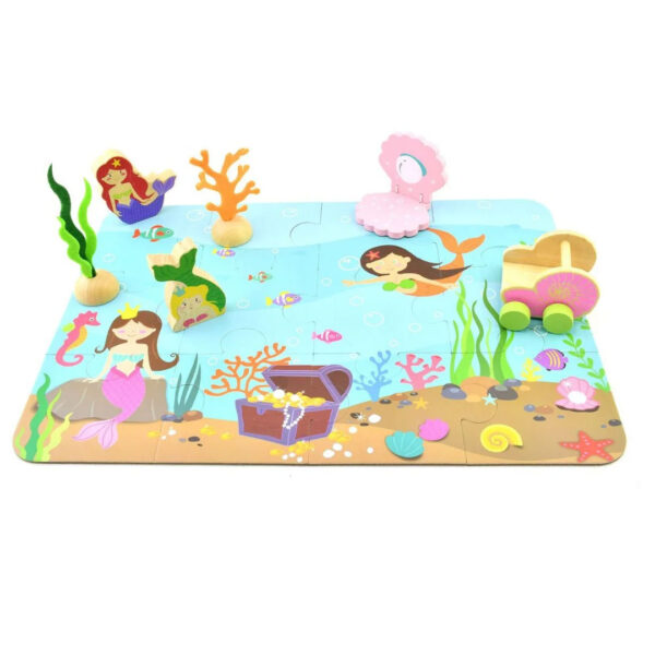 قیمت و خرید ست بازی پری دریایی چوبی پیکاردو با کیف فلزی در فروشگاه سیسمونی, پوشاک و اسباب بازی کودک و نوزاد ارمغان کیدز