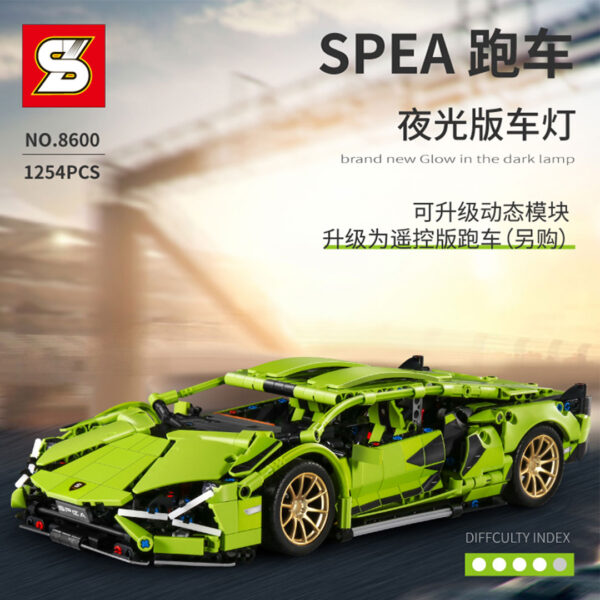 قیمت و خرید لگو ماشین اسپرت کد 8600 | SY technology building block car در فروشگاه سیسمونی, پوشاک و اسباب بازی کودک و نوزاد ارمغان کیدز