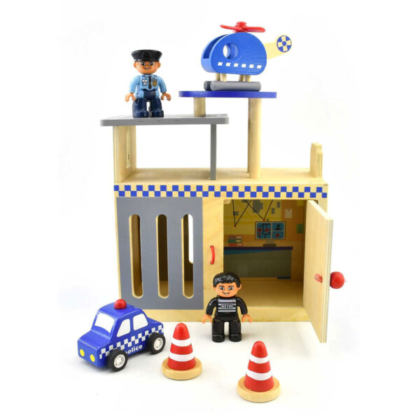 قیمت و خرید اسباب بازی چوبی ایستگاه پلیس پیکاردو در فروشگاه سیسمونی, پوشاک و اسباب بازی کودک و نوزاد ارمغان کیدز