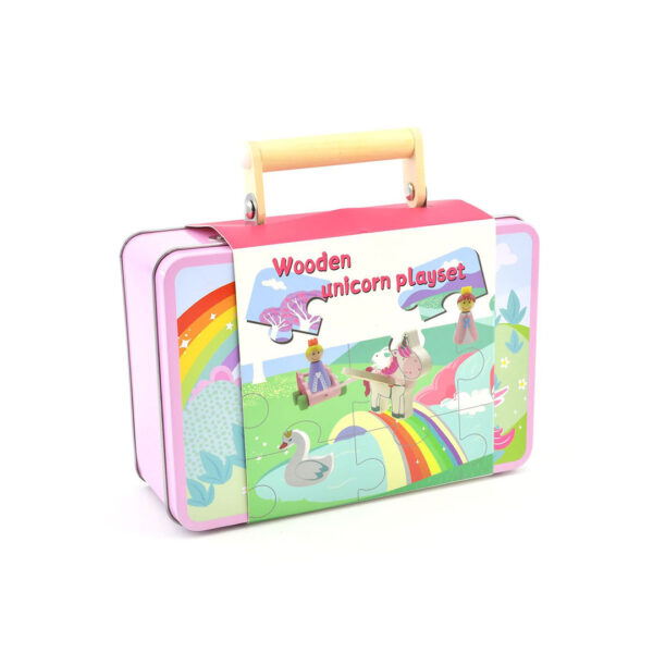 قیمت و خرید ست بازی یونیکورن چوبی پیکاردو با کیف فلزی در فروشگاه سیسمونی, پوشاک و اسباب بازی کودک و نوزاد ارمغان کیدز