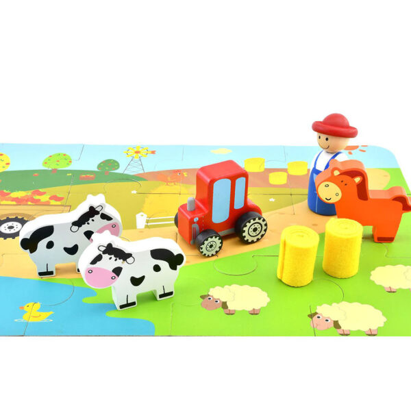 قیمت و خرید ست بازی مزرعه چوبی پیکاردو با کیف فلزی در فروشگاه سیسمونی, پوشاک و اسباب بازی کودک و نوزاد ارمغان کیدز