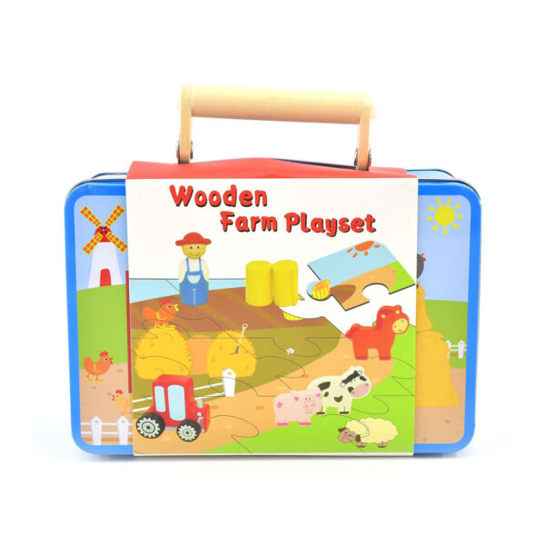 قیمت و خرید ست بازی مزرعه چوبی پیکاردو با کیف فلزی در فروشگاه سیسمونی, پوشاک و اسباب بازی کودک و نوزاد ارمغان کیدز