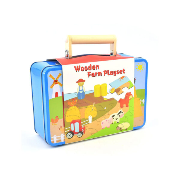 قیمت و خرید ست بازی مزرعه چوبی پیکاردو با کیف فلزی در فروشگاه سیسمونی, پوشاک و اسباب بازی کودک و نوزاد ارمغان کیدز