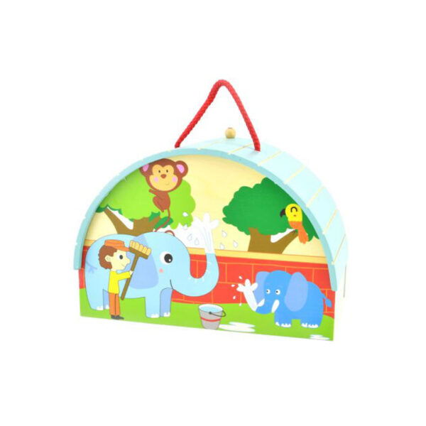 قیمت و خرید اسباب بازی چوبی باغ وحش پیکاردو در فروشگاه سیسمونی, پوشاک و اسباب بازی کودک و نوزاد ارمغان کیدز