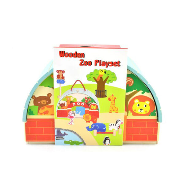 قیمت و خرید اسباب بازی چوبی باغ وحش پیکاردو در فروشگاه سیسمونی, پوشاک و اسباب بازی کودک و نوزاد ارمغان کیدز