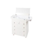 وان دراور دار کشو دار و تعویض پریمی سوگنی ساخت ایتالیا با نگین سواروسکی خرس حمام نوزاد