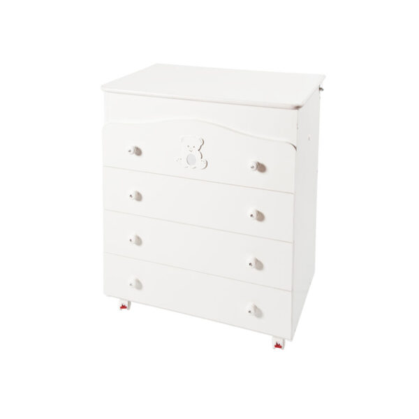 وان دراور دار کشو دار و تعویض پریمی سوگنی ساخت ایتالیا با نگین سواروسکی خرس حمام نوزاد