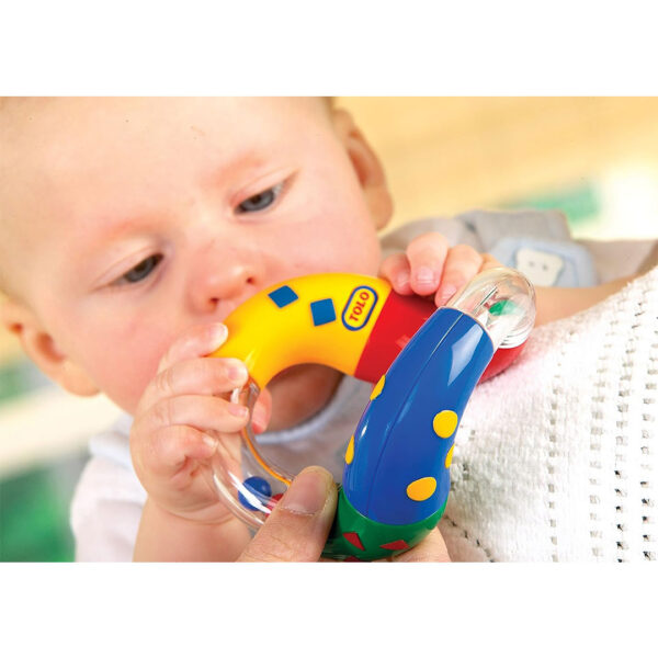 قیمت و خرید جغجغه دوقلوی گردان تولو | Tolo در فروشگاه سیسمونی, پوشاک و اسباب بازی کودک و نوزاد ارمغان کیدز