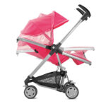 کالسکه Quinny Zapp Xtra کویینی زپ اکسترا صورتی ماکسی کوزی