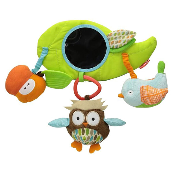 SKIPO-HOP-stroller-bar-activity-toy-01 قیمت و خرید آویز جغجغه دندانگیر اسکیپ هاپ طرح جغد آینه دار | skip hop در فروشگاه سیسمونی, پوشاک و اسباب بازی کودک و نوزاد ارمغان کیدز