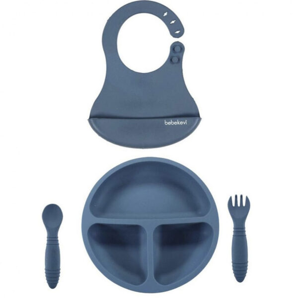 قیمت و خرید ست غذاخوری 4 تکه سیلیکونی ببک اوی | bebekevi در فروشگاه سیسمونی, پوشاک و اسباب بازی کودک و نوزاد ارمغان کیدز