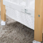 تخت و گهواره چوبی روبا محصول آلمان چوب خود رنگ راش 4 در یک