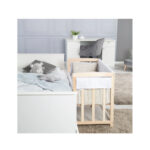 تخت و گهواره چوبی روبا محصول آلمان چوب خود رنگ راش 4 در یک