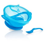 ظرف غذای چسبی قاشق دار نابی NUBY