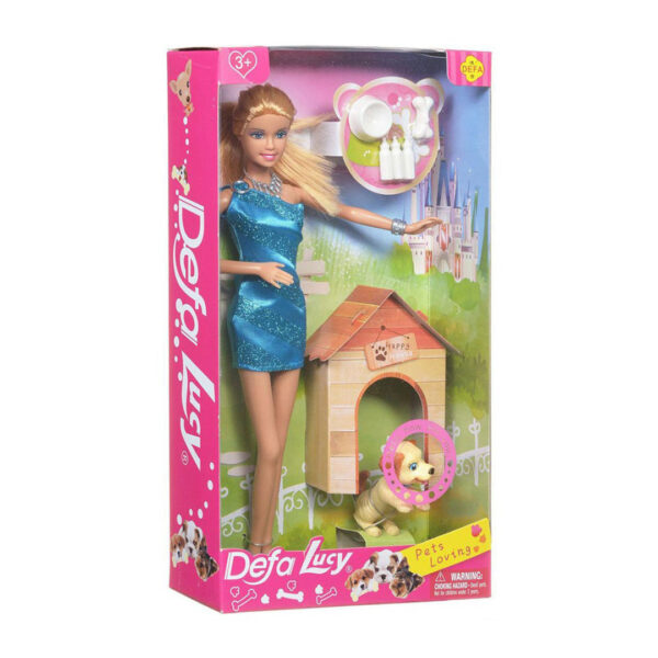 defa-lucy-barbie-pets-loving-01 قیمت و خرید عروسک باربی دفا لوسی بهمراه سگ | Defa Lucy در فروشگاه سیسمونی, پوشاک و اسباب بازی کودک و نوزاد ارمغان کیدز