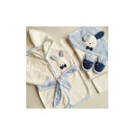 ست 4 تکه حوله نوزاد گایه مدل خرگوش