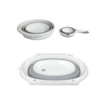 سرویس وان حمام آکاردئونی 3 تکه ترکیه هوبی لایف