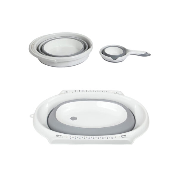 سرویس وان حمام آکاردئونی 3 تکه ترکیه هوبی لایف