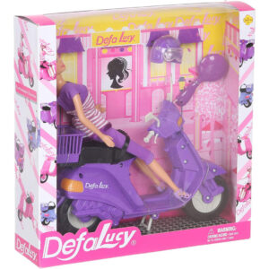 قیمت و خرید عروسک باربی موتور سوار دفالوسی | Defa Lucy No. 8206 در فروشگاه سیسمونی ارمغان کیدز (ارمغان کودک پارک ملت)