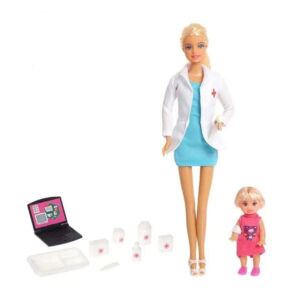 قیمت و خرید عروسک باربی دکتر کودکان | Defa Lucy No. 8348 در فروشگاه سیسمونی ارمغان کیدز (ارمغان کودک پارک ملت)
