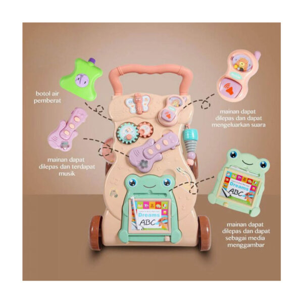 قیمت و خرید واکر موزیکال کودک طرح قورباغه | Baby Music Walker در فروشگاه سیسمونی ارمغان کیدز ( ارمغان کودک پارک ملت )