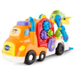 قیمت و خرید ماشین بازی آموزشی وی تک مدل Vtech Toot Toot Drivers Car Carrier در فروشگاه سیسمونی ارمغان کیدز ( ارمغان کودک پارک ملت )