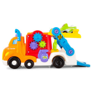 قیمت و خرید ماشین بازی آموزشی وی تک مدل Vtech Toot Toot Drivers Car Carrier در فروشگاه سیسمونی ارمغان کیدز ( ارمغان کودک پارک ملت )