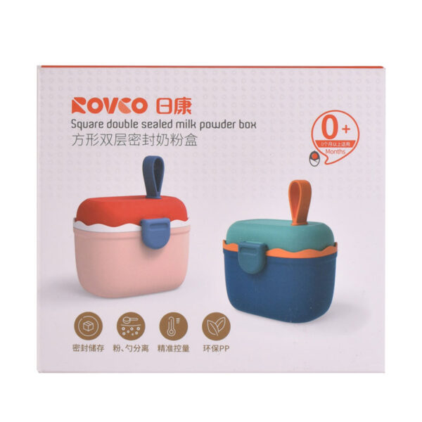 قیمت و خرید ظرف نگهداری شیرخشک پیمانه دار رووکو Rovco در فروشگاه سیسمونی ارمغان کیدز ( ارمغان کودک پارک ملت )