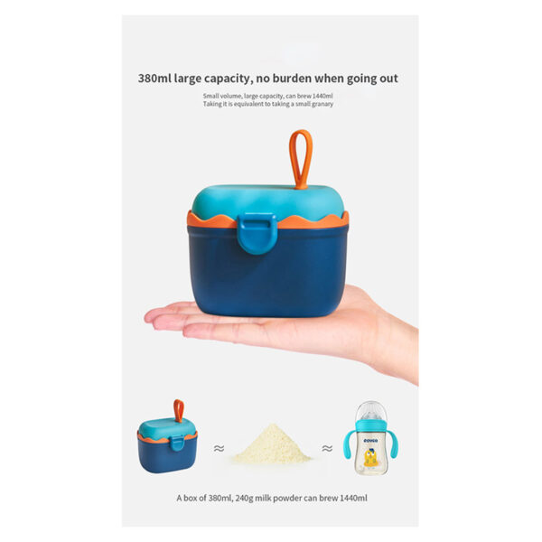 قیمت و خرید ظرف نگهداری شیرخشک پیمانه دار رووکو Rovco در فروشگاه سیسمونی ارمغان کیدز ( ارمغان کودک پارک ملت )