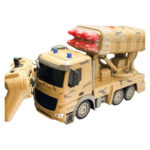 قیمت و خرید ماشین بازی کنترلی کامیون نظامی موشک انداز در فروشگاه سیسمونی ارمغان کیدز ( ارمغان کودک پارک ملت )