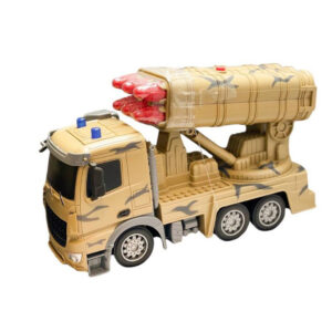 قیمت و خرید ماشین بازی کنترلی کامیون نظامی موشک انداز در فروشگاه سیسمونی ارمغان کیدز ( ارمغان کودک پارک ملت )