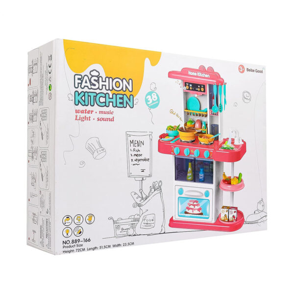 قیمت و خریداسباب بازی آشپزخانه بزرگ مدل Fashion Kitchen no.889-166 در فروشگاه سیسمونی ارمغان کیدز ( ارمغان کودک پارک ملت )
