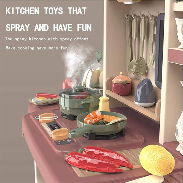 قیمت و خرید اسباب بازی آشپزخانه بزرگ مدل Spraing Mist Kitchen no.889-212 در فروشگاه سیسمونی ارمغان کیدز ( ارمغان کودک پارک ملت )