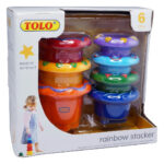 قیمت و خرید اسباب بازی رنگین کمان هفت تکه تولو TOLO در فروشگاه سیسمونی ارمغان کیدز ( ارمغان کودک پارک ملت )