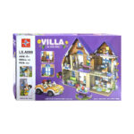 قیمت و خرید ساختنی ( لگو ) ویلا برند LX کد LX-A069 در فروشگاه سیسمونی ارمغان کیدز ( ارمغان کودک پارک ملت )