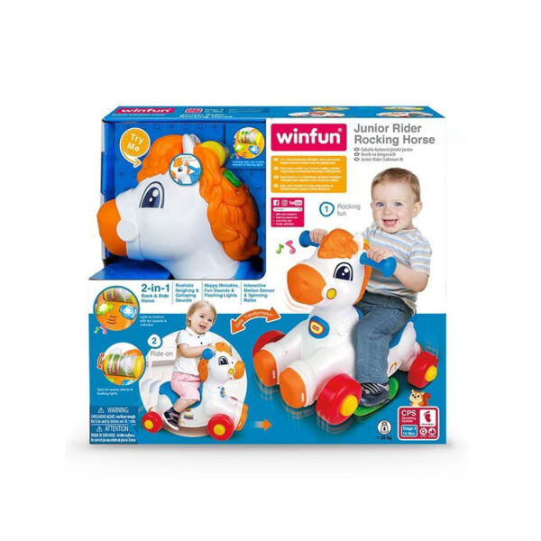 قیمت و خرید واکر کودک موزیکال طرح اسب وین فان | Winfun 00760 در فروشگاه سیسمونی ارمغان کیدز ( ارمغان کودک پارک ملت )
