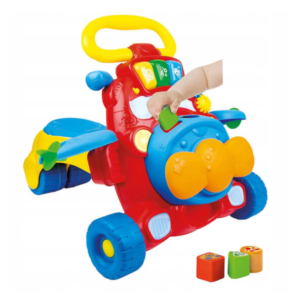 قیمت و خرید واکر موزیکال کودک طرح هواپیما وین فان | Winfun 00875 در فروشگاه سیسمونی ارمغان کیدز ( ارمغان کودک پارک ملت )