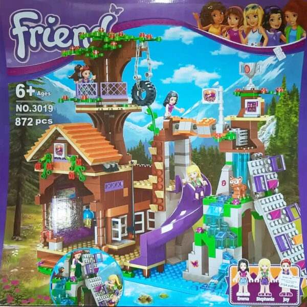 bela-blocks-no-3019-friend-01 قیمت و خرید اسباب بازی ساختنی لگو خانه درختی دوستان کد 3019 در فروشگاه سیسمونی ارمغان کیدز ( ارمغان کودک پارک ملت )